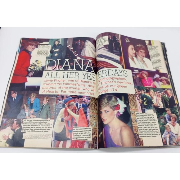 Vintage Ladies Home Journal Magazine August 1998 Prince William Harry Diana 90s - Picture 8 of 9